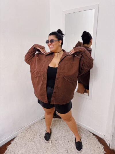 Camisaco de gabardina