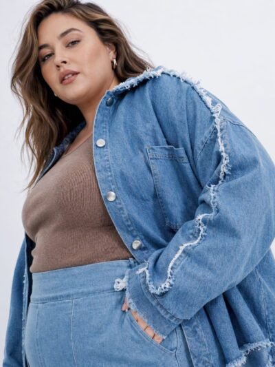 Camisaco de jeans