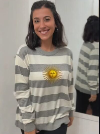 Sweater Sol de Mayo Rayado