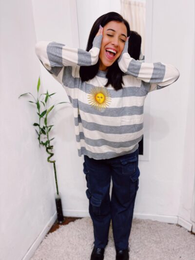 Sweater Sol de Mayo Rayado