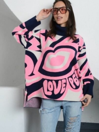 poleron love de talles grandes mujer triple bremer abrigado